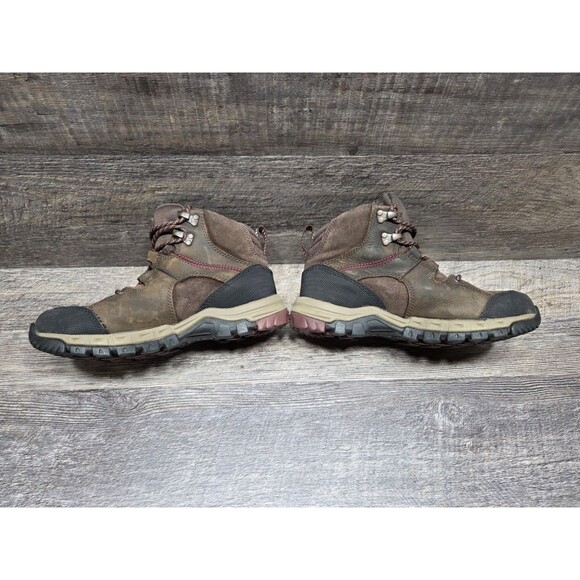 Ariat Skyline Mid H20 Waterproof Lace Up Walking Boots Brown Leather Womens 6.5B - Picture 11 of 16